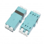 Adapter LC/UPC, MM OM3, DUPLEX (aqua adapter)