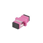 Adapter SC/UPC, MM OM4, SIMPLEX (pink adapter)