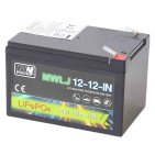 MW Power Akumulator MWLJ LiFePO4 12.8V 12Ah 153Wh IN (12-12-IN)