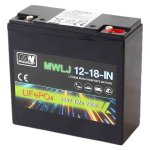 MW Power Akumulator MWLJ LiFePO4 12.8V 18Ah 230Wh IN (12-18-IN)