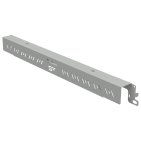 StalFlex P-RLF19-1U-G Panel LED, Professional, do szaf Rack 19", 1U, szary