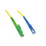 Patchcord Opto E2000/APC-SC/UPC, SM, simplex, 1m