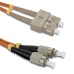 Patchcord Opto FC/UPC-SC/UPC, MM OM2, duplex, 2m