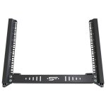 StalFlex STRL19-8U-B, Stojak Rack L 19" 8U, czarny