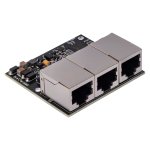 FlexNet 3-Portowy Switch/extender PoE (FN3P-PoE)